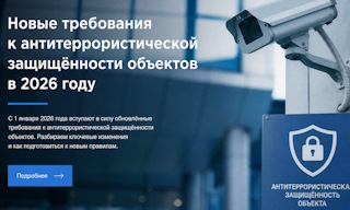 Антитеррористическая защищённость объектов 2026 — требования и решения от Видео